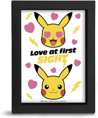 Quadro Pokemon Love At First Sight