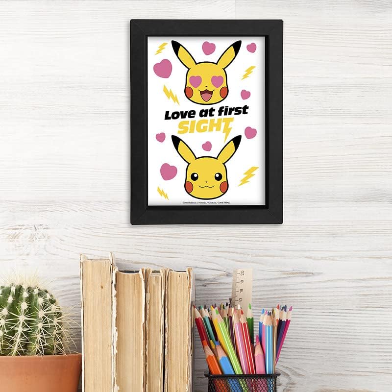 Quadro Pokemon Love At First Sight