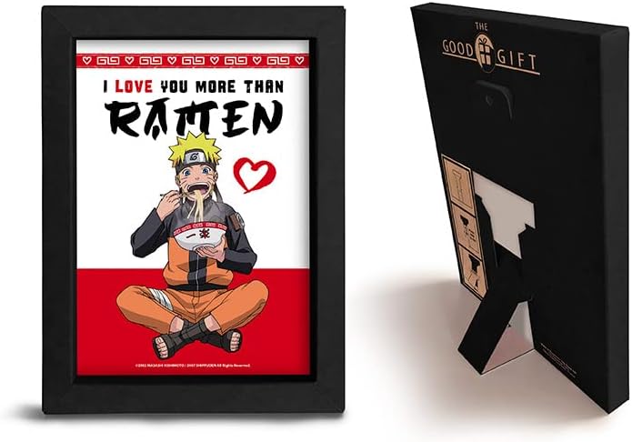 Quadro Naruto I Love You More Than Ramen