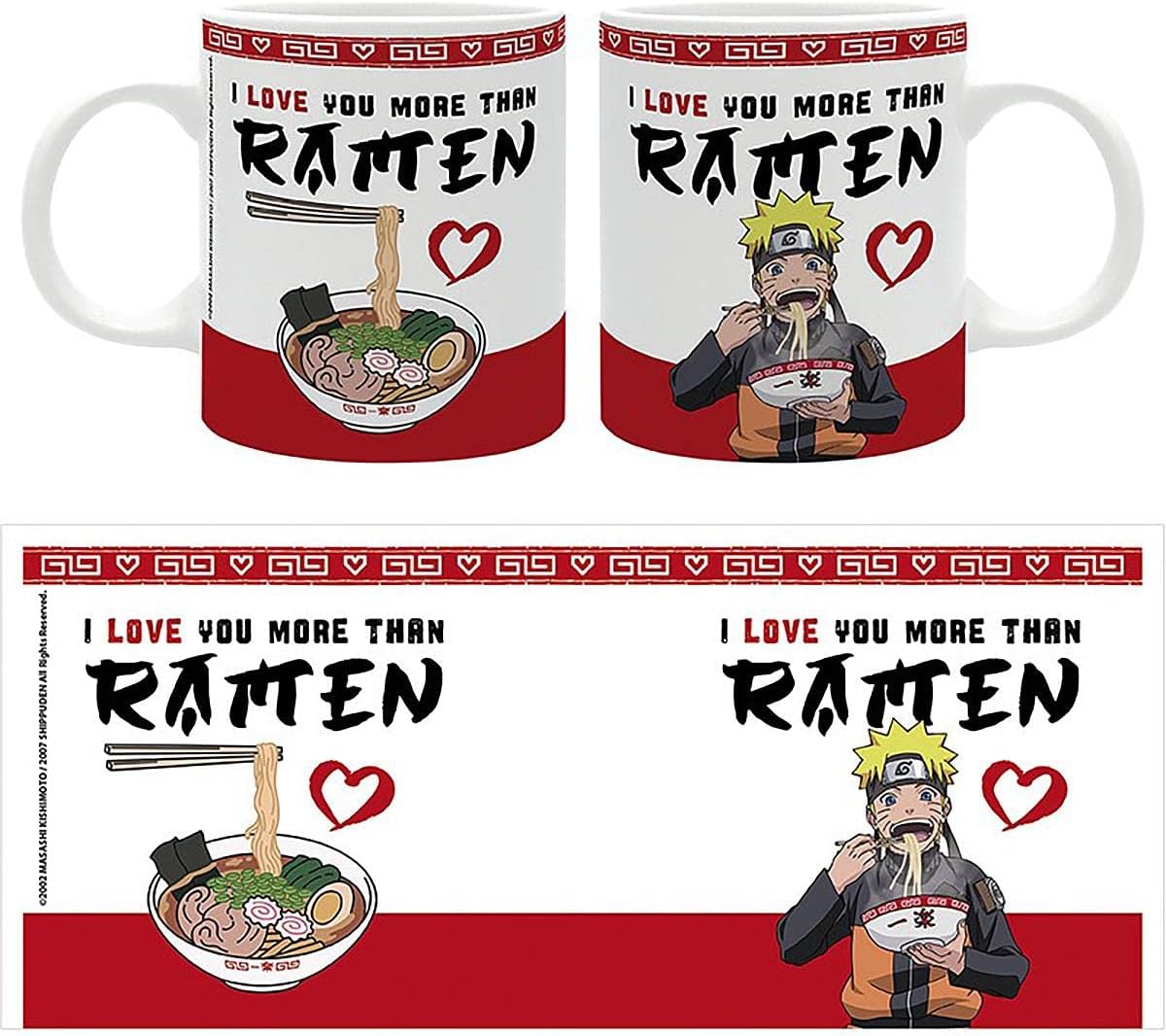 Tazza Naruto I Love You More Than Ramen