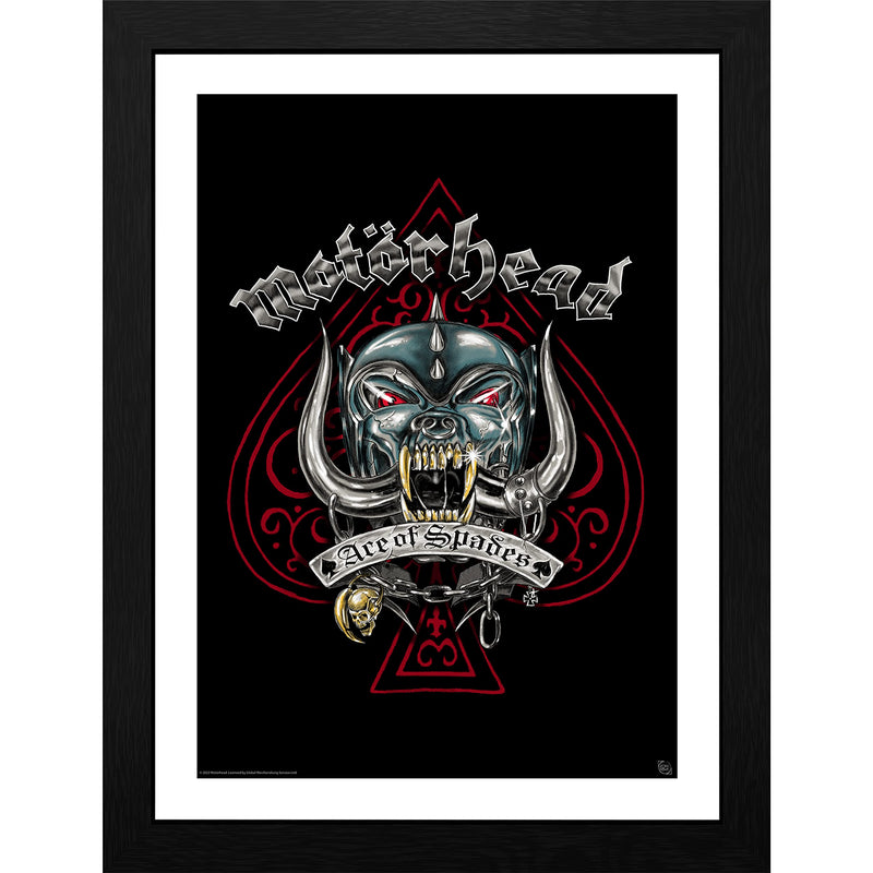 GB Eye - MOTORHEAD Stampaggio incorniciato Pig Tattoo