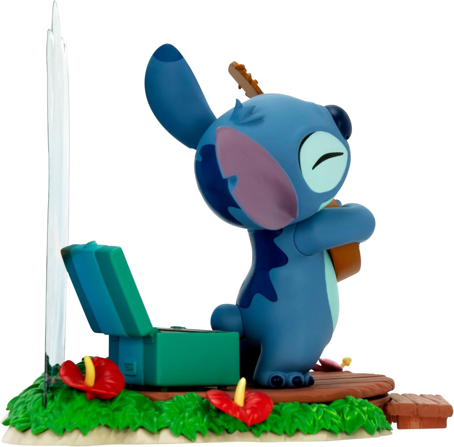 Abysse Disney: Stitch - Guitar Statue (10Cm) (Abyfig138)
