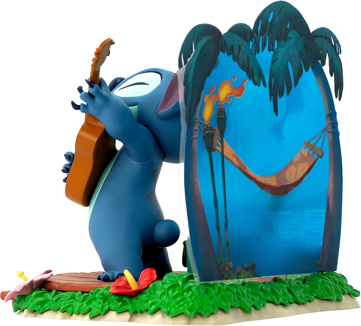 Abysse Disney: Stitch - Guitar Statue (10Cm) (Abyfig138)