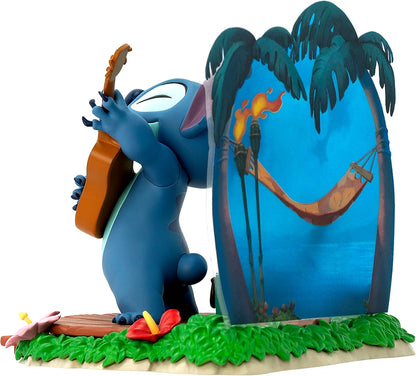 Abysse Disney: Stitch - Guitar Statue (10Cm) (Abyfig138)