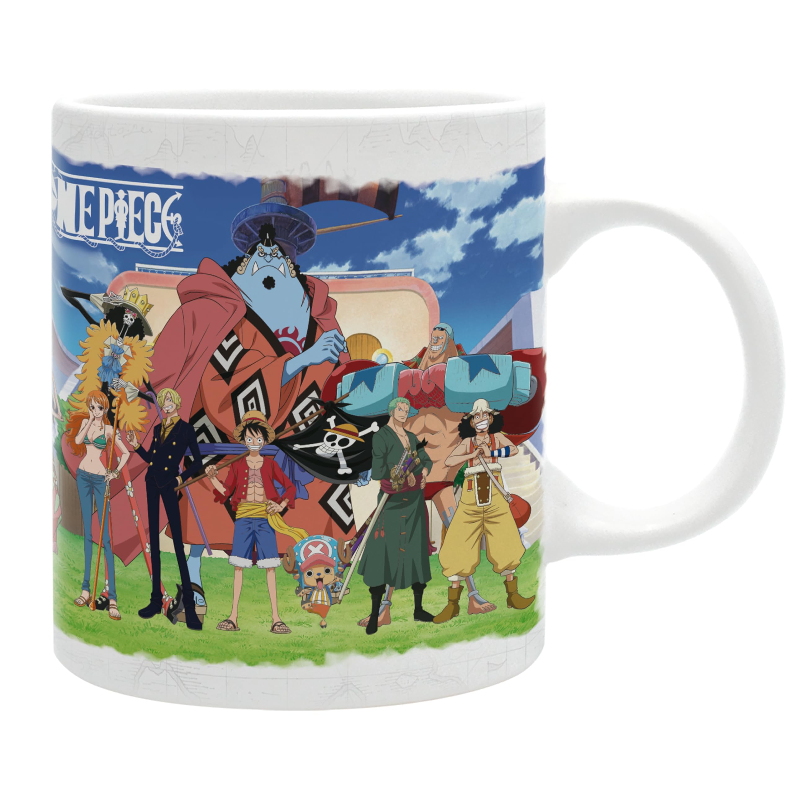 ABYSTYLE - Tazza da equipaggio One Piece sul Thousand Sunny