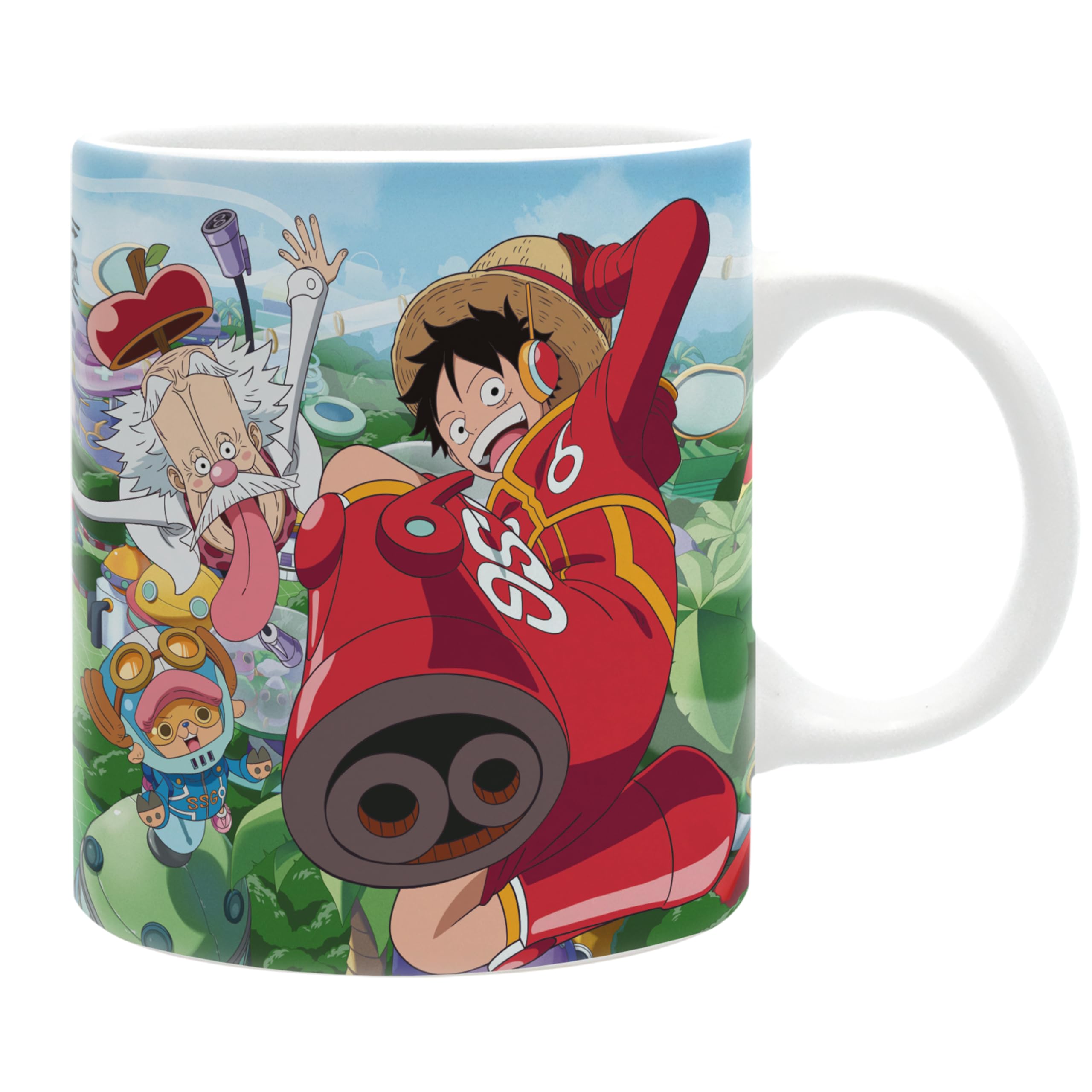 Tazza One Piece Monkey D.Luffy & Vegapunk