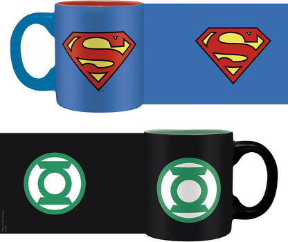 Set 2 Mini Tazze Superman & Green Lantern