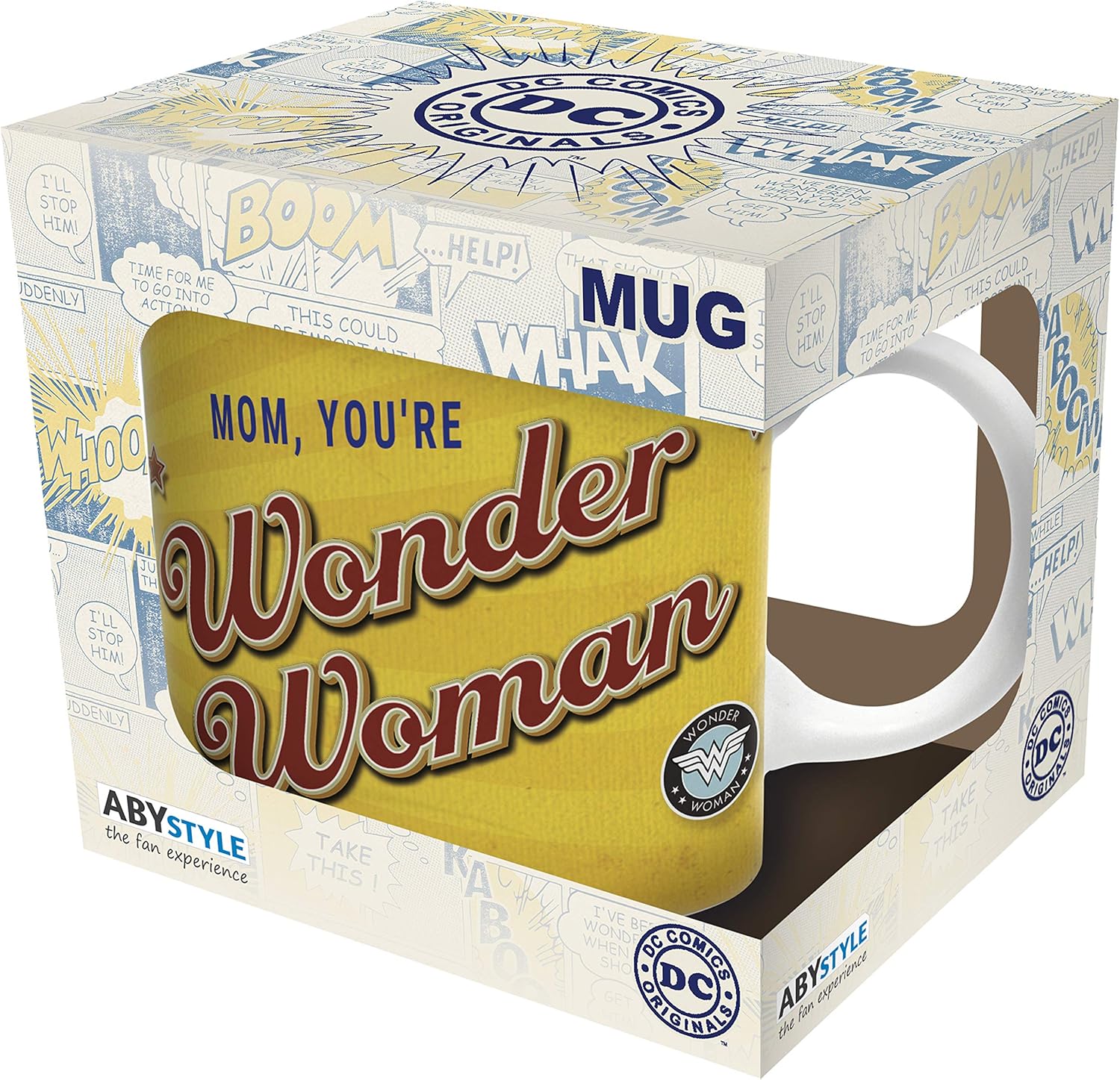 ABYstyle-Abymug379 Dc Comics Tazza Wonder Woman Mom per Adulti, ABYMUG379