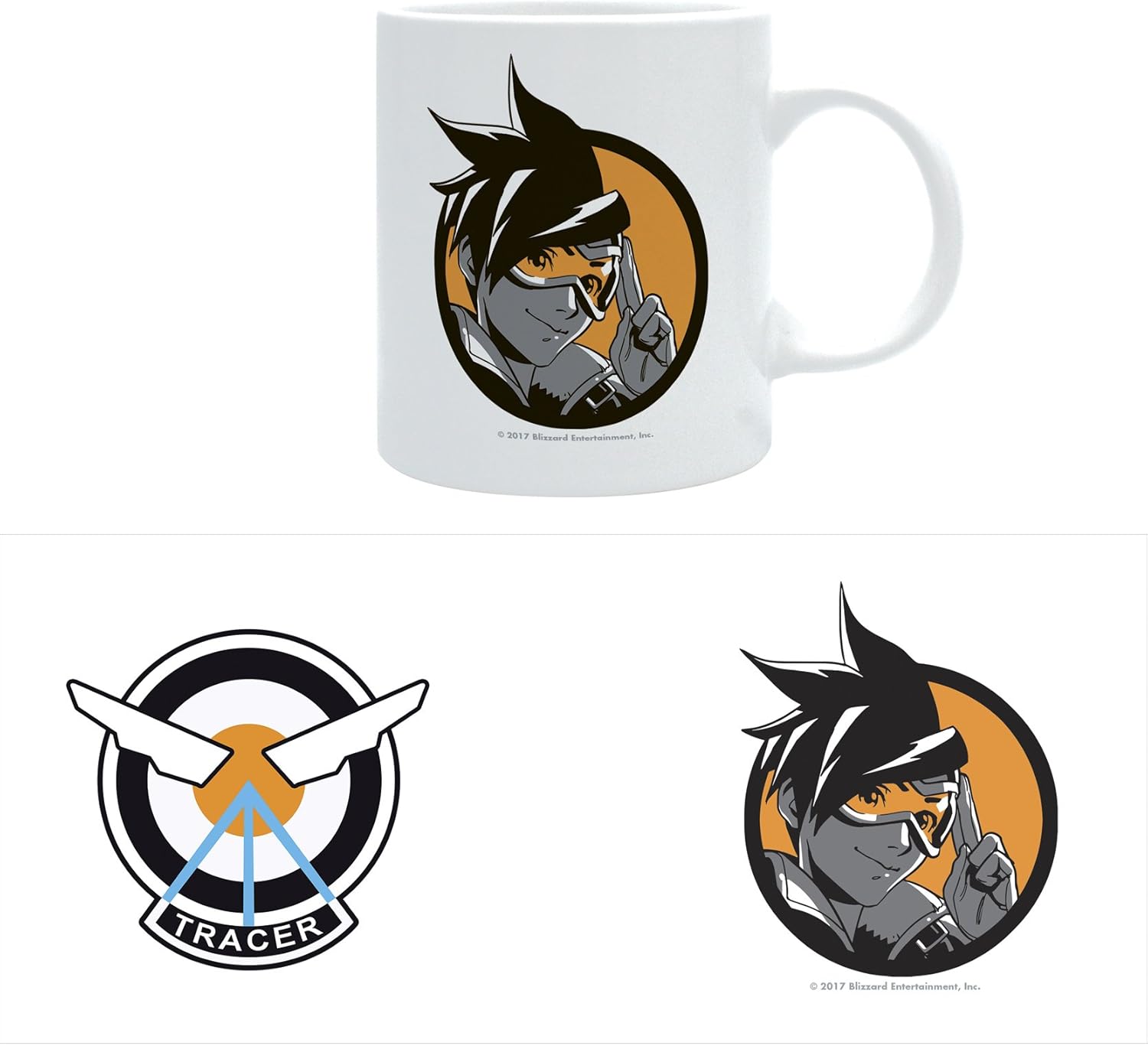 ABYSTYLE - Overwatch - Tazza - 320 ml - Tracer