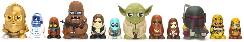 Star Wars - Chubby Stackable Character Set