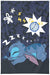 Wall Decor Disney Stitch Sleeping 125X85Cm