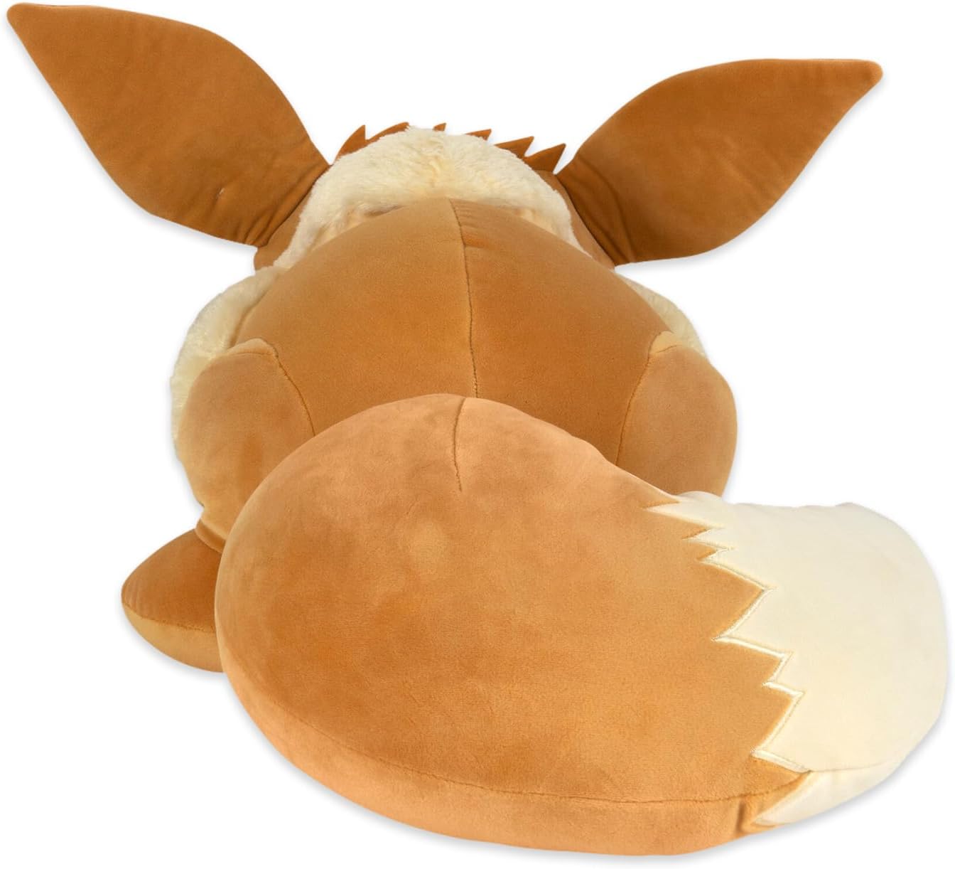 Bandai Pokémon Peluche Evoli (Eevee) 40 cm – Peluche morbido che dorme – JW0222