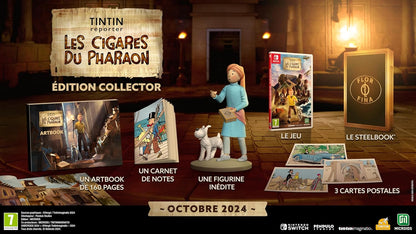 Collector's Edition Video Games Tintin Reporter: Les Cigares Du Pharaon (Switch