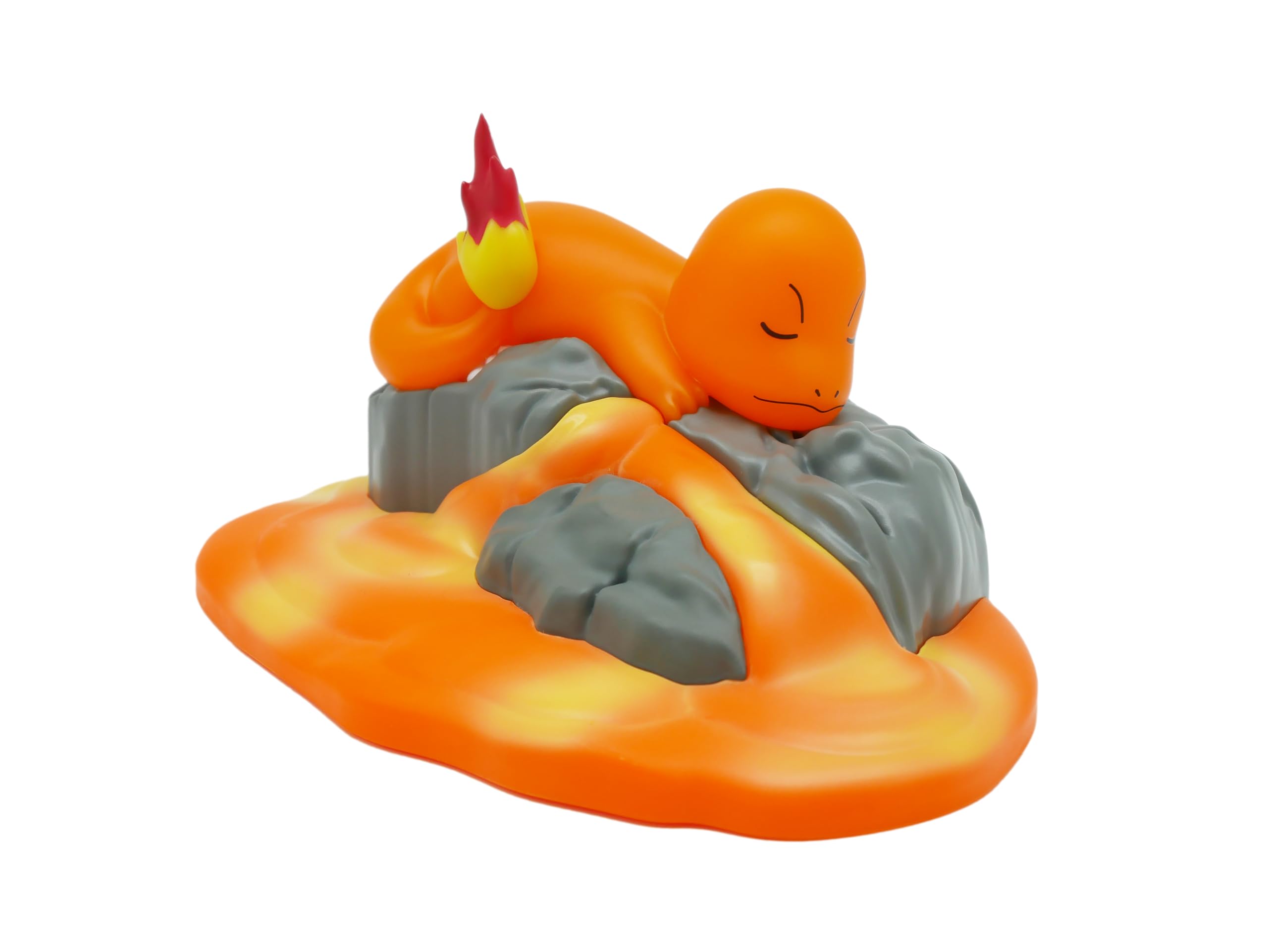 Teknofun - Officiële Pokemon-licentie - Lichtgevende scène POKEMON Charmander Light Figure - USB-C - voor verzameling voor kinderen - 811402