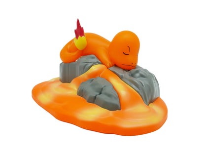 Teknofun - Officiële Pokemon-licentie - Lichtgevende scène POKEMON Charmander Light Figure - USB-C - voor verzameling voor kinderen - 811402