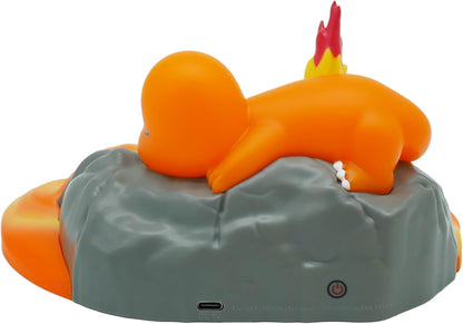Teknofun - Officiële Pokemon-licentie - Lichtgevende scène POKEMON Charmander Light Figure - USB-C - voor verzameling voor kinderen - 811402