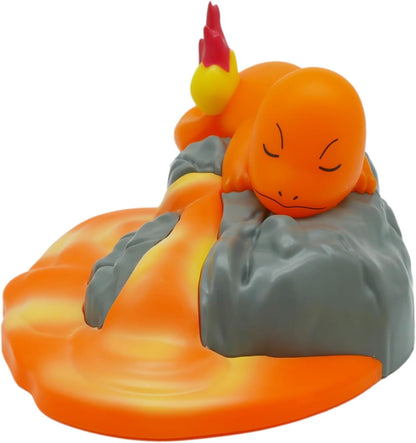 Teknofun - Officiële Pokemon-licentie - Lichtgevende scène POKEMON Charmander Light Figure - USB-C - voor verzameling voor kinderen - 811402