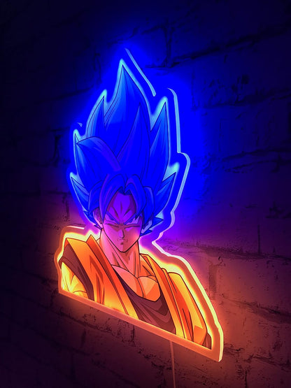 Lampada Da Muro Dragon Ball Super Goku