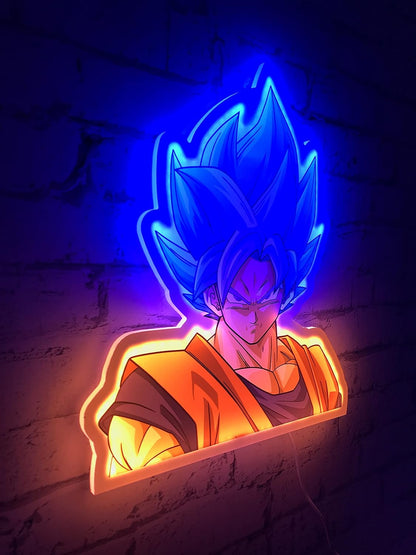 Lampada Da Muro Dragon Ball Super Goku