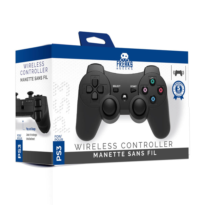 Freaks Ps3 Gamepad Nero Bluetooth V2 + Cavo Di Ricarica 1Mt