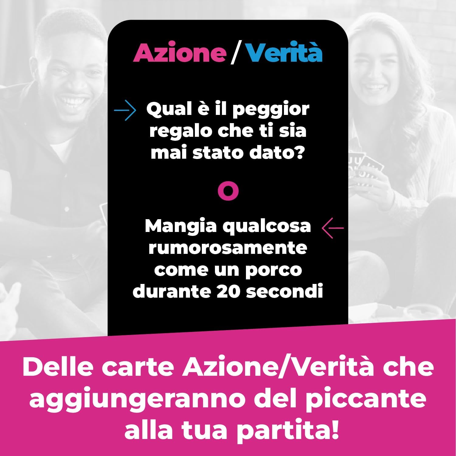 JUDUKU Vizio Capitale - Giochi da Tavolo- Giochi da tavolo adulti ideale per le serate tra amici - Giochi di società - Giochi di Carte Single Vizio Capitale