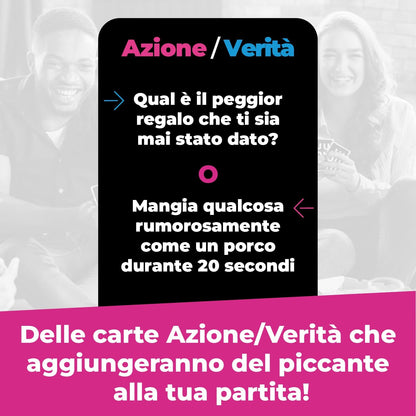 JUDUKU Vizio Capitale - Giochi da Tavolo- Giochi da tavolo adulti ideale per le serate tra amici - Giochi di società - Giochi di Carte Single Vizio Capitale