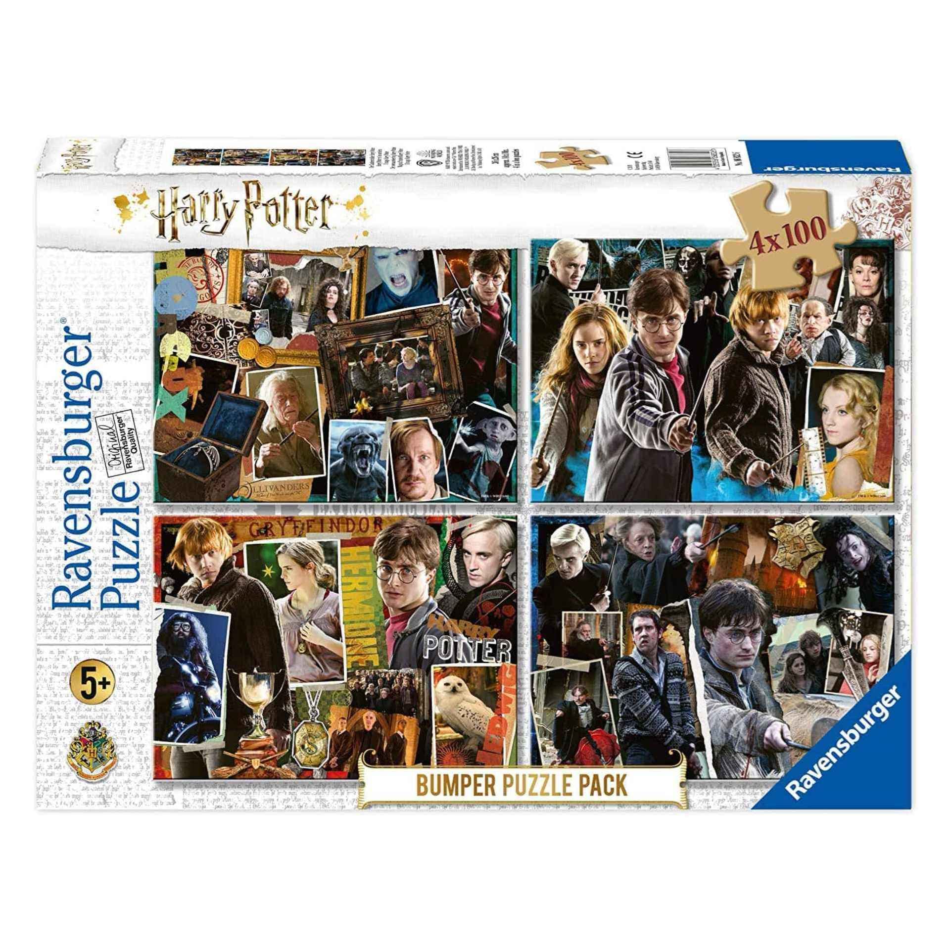 Ravensburger 06832 Harry Potter: 4x100 Teile Puzzle