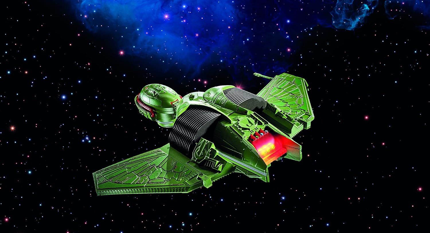 PLAYMOBIL 71089 Star Trek - Klingonenschiff: Bird-of-Prey, Klingonenschiff mit Lichteffekten, Original-Sounds und Sammelfiguren, Für Star Trek-Fans und Kinder ab 10 Jahren