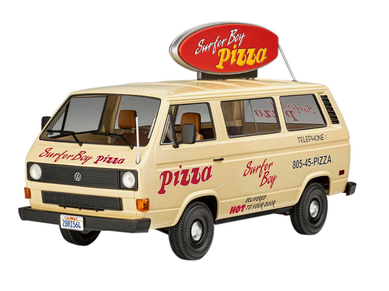 Revell Stranger Things Model Set 67725 VW T3 Bus Surfer Boy, Unpainted
