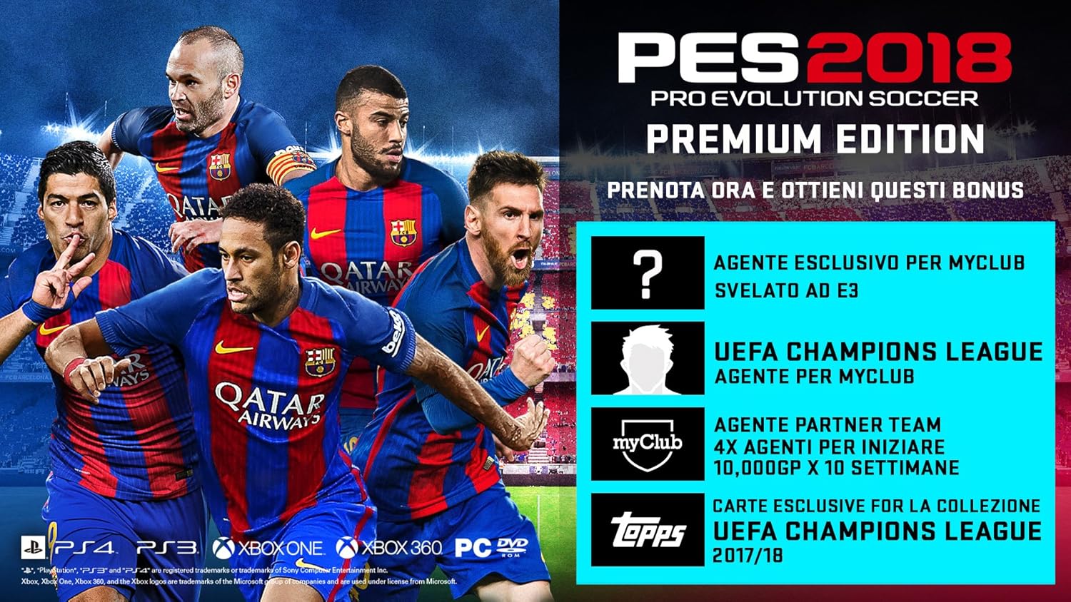 Pro Evolution Soccer 2018 Premium - Day-one - PC