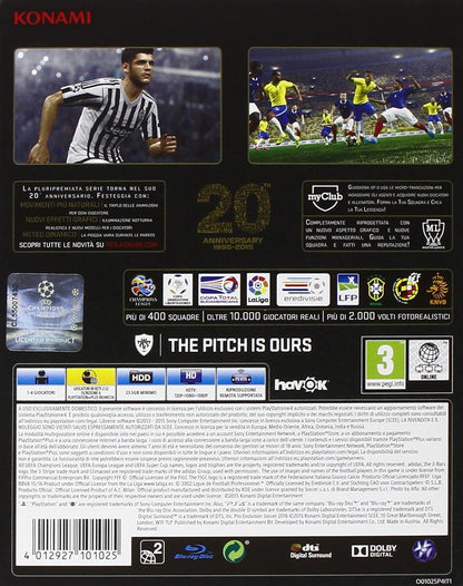 Pro Evolution Soccer 2016 - PlayStation 4