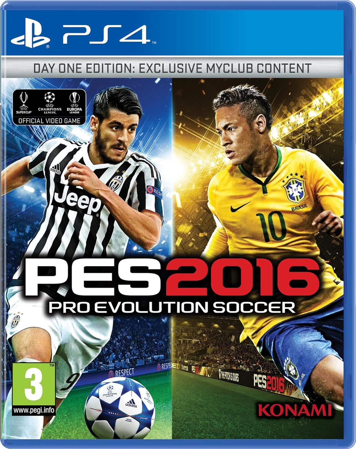 Pro Evolution Soccer (PES) 2016 - Day-one Edition - PlayStation 4