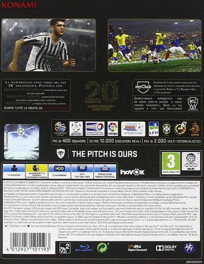 Pro Evolution Soccer (PES) 2016 - Day-one Edition - PlayStation 4