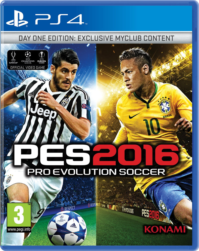 Pro Evolution Soccer (PES) 2016 - Day-one Edition - PlayStation 4