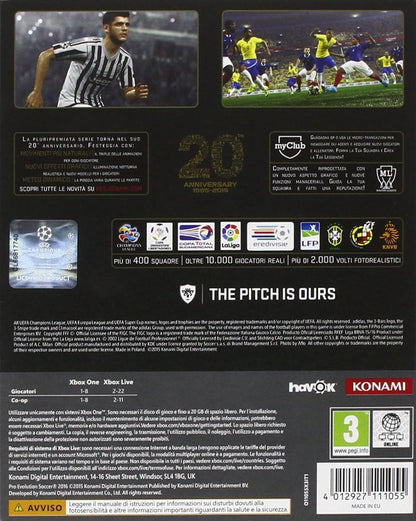 Pro Evolution Soccer (PES) 2016 - Day-one Edition - Xbox One
