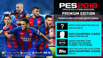 Pro Evolution Soccer 2018 (Premium Edt.)