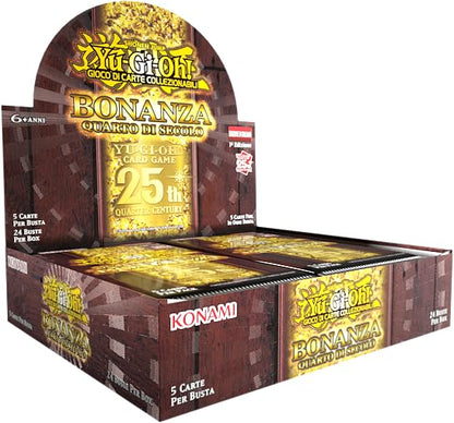 YU-GI-OH! TCG - BONANZA QUARTO DI SECOLO (BOX 24 BUSTE) - ITA