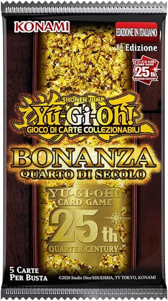 YU-GI-OH! TCG - BONANZA QUARTO DI SECOLO (BOX 24 BUSTE) - ITA