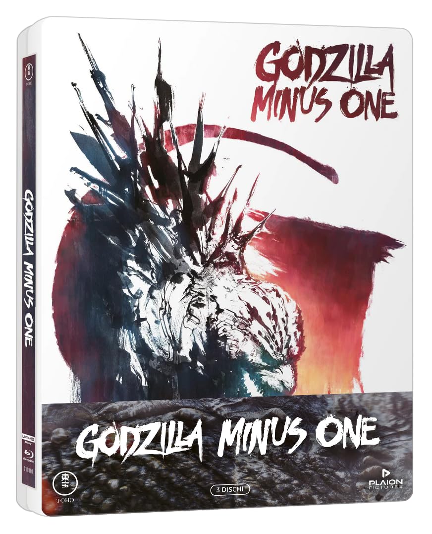 Godzilla Minus One Limited Edition Steelbook (4K UHD + 2 Blu-ray) - Italian Import