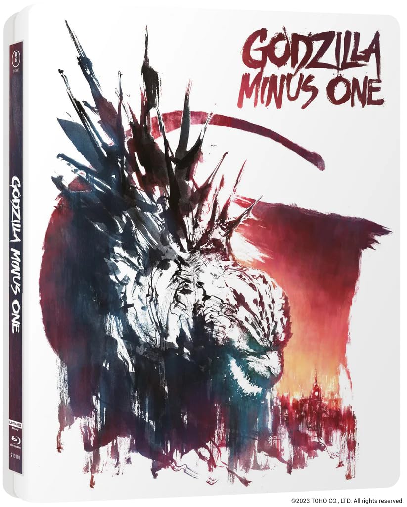 Godzilla Minus One Limited Edition Steelbook (4K UHD + 2 Blu-ray) - Italian Import