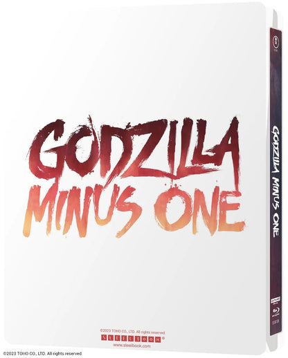 Godzilla Minus One Limited Edition Steelbook (4K UHD + 2 Blu-ray) - Italian Import
