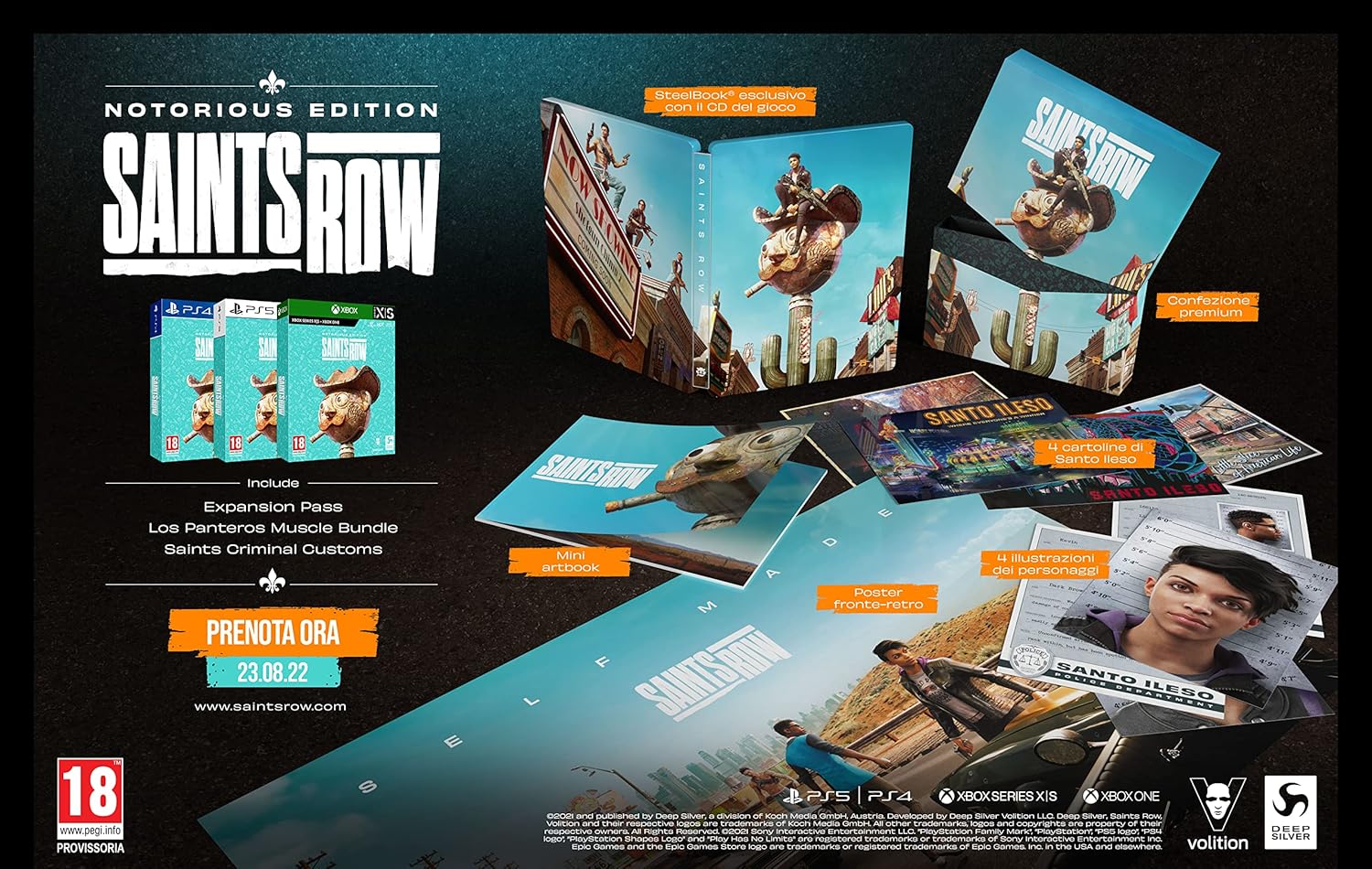 Saints Row Notorious Edition - Other - Playstation 5