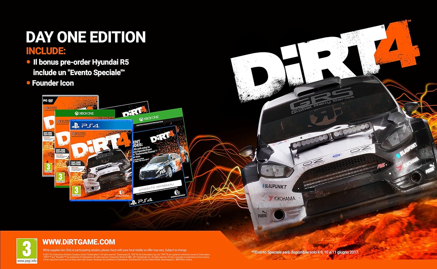 Dirt 4 Day1 Edition