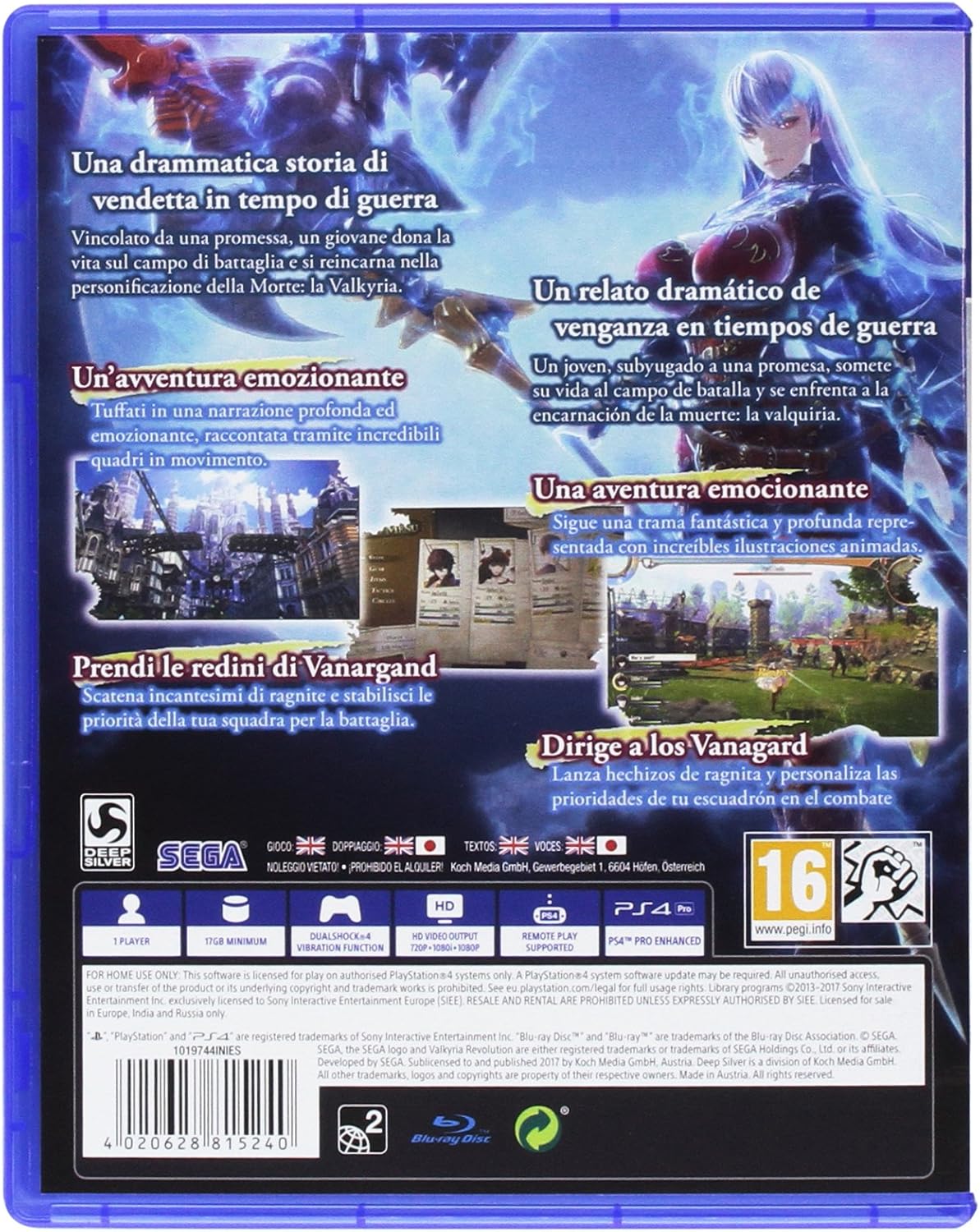Valkyria Revolution - Day-One - PlayStation 4