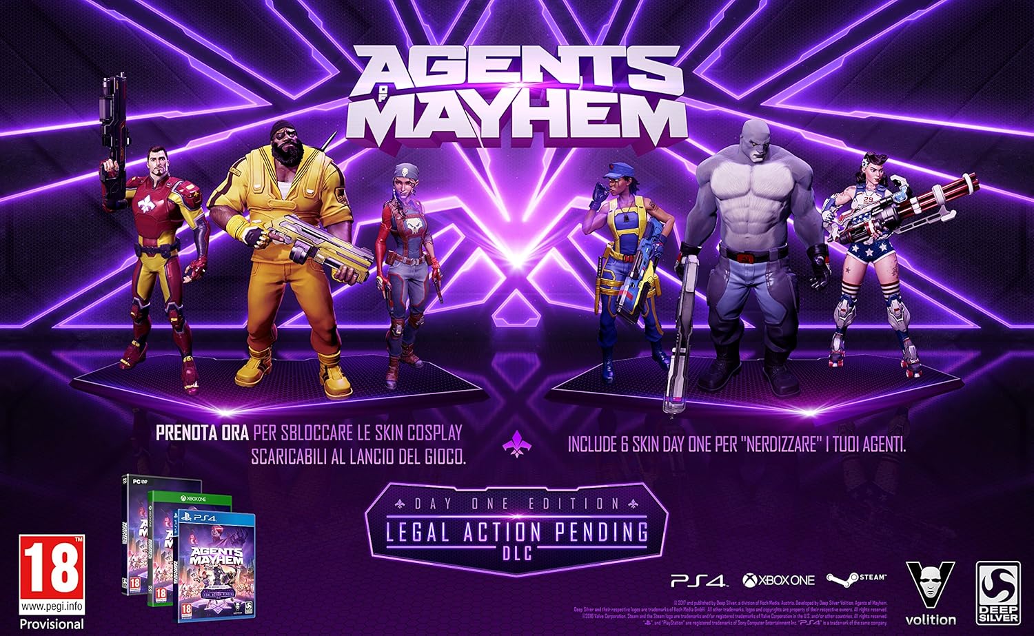 Agents of Mayhem - Edizione Day One - Xbox One