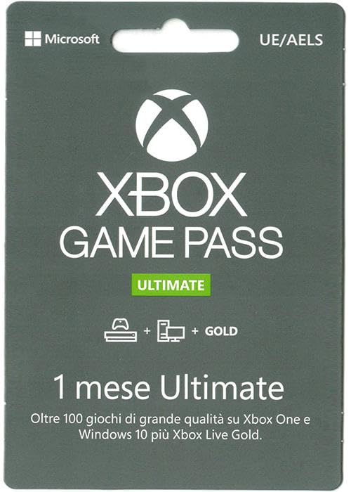 Microsoft Xbox Gamepass Ultimate 1 Mese