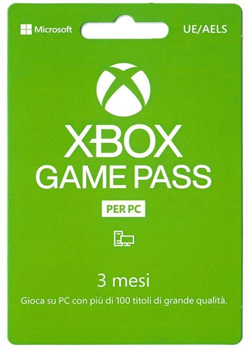 Xbox Gamepass 3 Mesi Pc