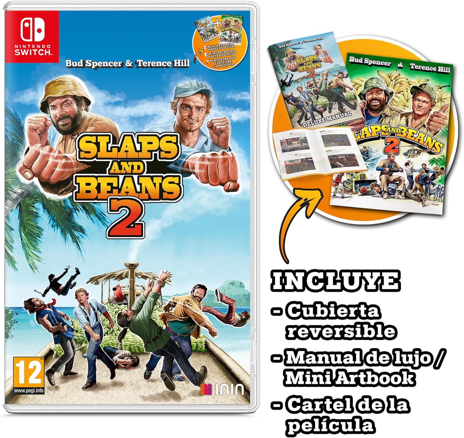 Bud Spencer & Terence Hill Slaps and Beans 2 Nintendo