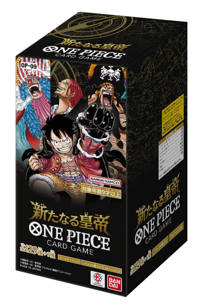 One Piece Card Game Emperor New World Op-09 Jap Box 24 Buste