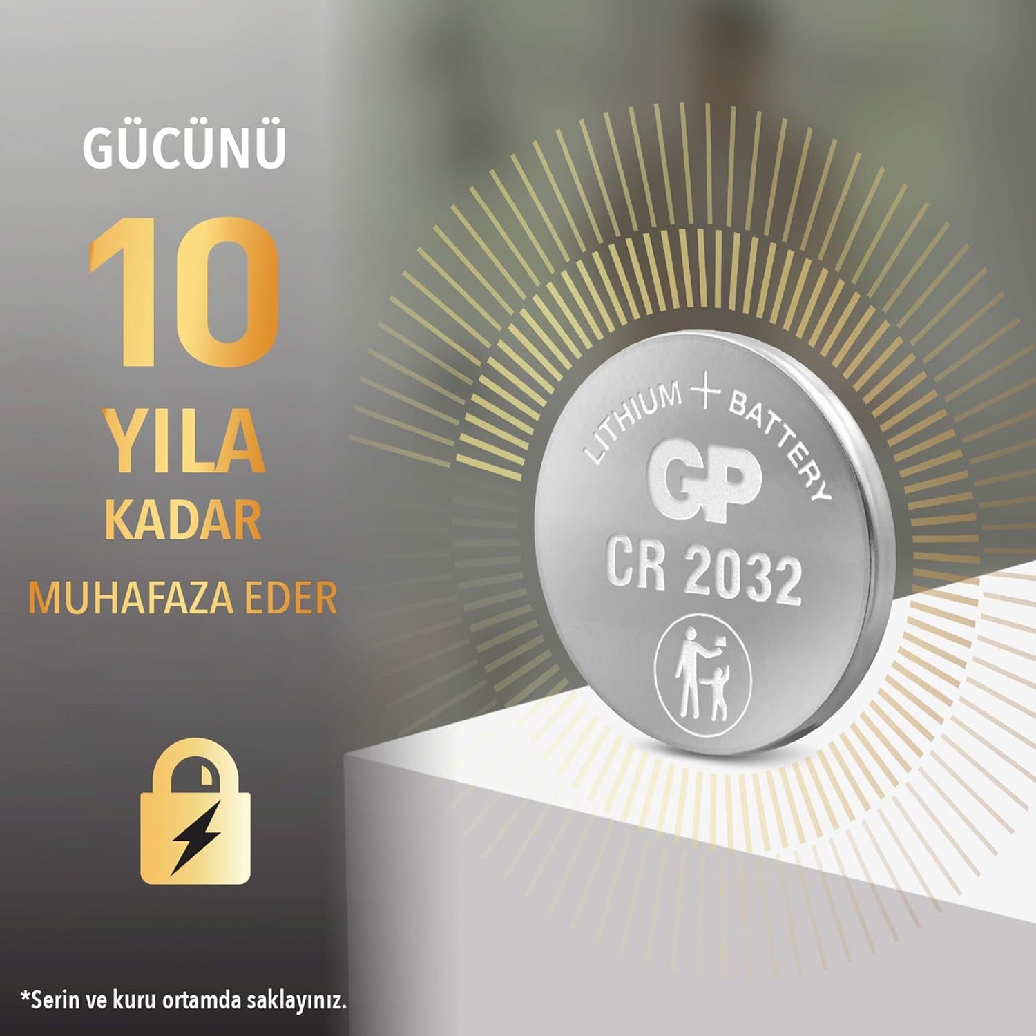 Gp Battery Cr2032 C1